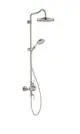 AXOR-HG-AXOR-Montreux-Showerpipe-mit-Thermostat-und-Kopfbrause-240-1jet-Edelstahl-Optic-16572800 gallery number 1